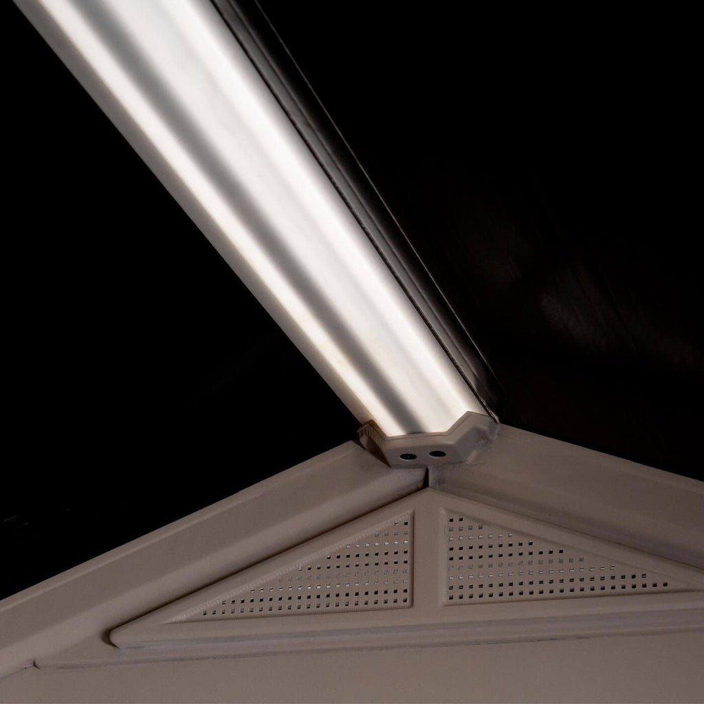 Keter Factor Outdoor Apex Garden Storage Shed 8 x 6 feet - Beige