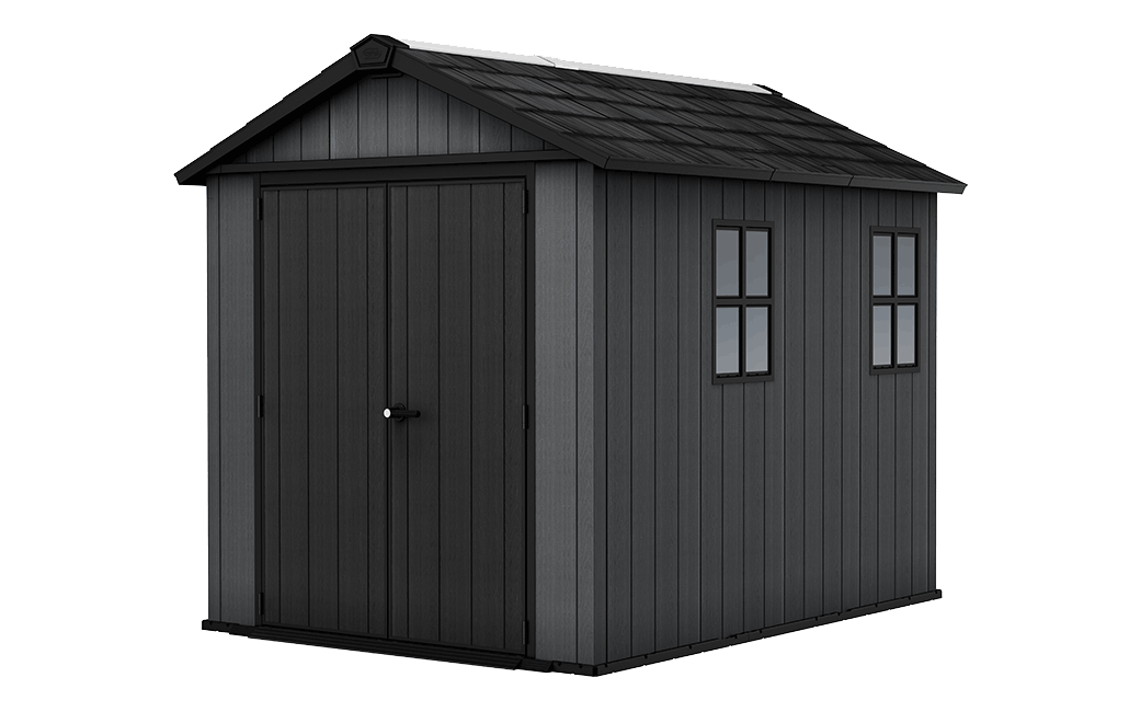 Newton Plus Shed 7.5x9ft - Grey