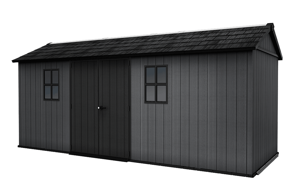 Newton Plus Shed 17x7.5ft - Grey