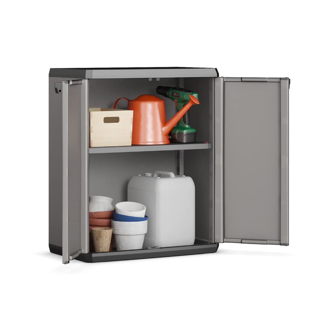 Keter Alto Più Closet, Made of Resin, Grey, 68 x 39 x 166 cm