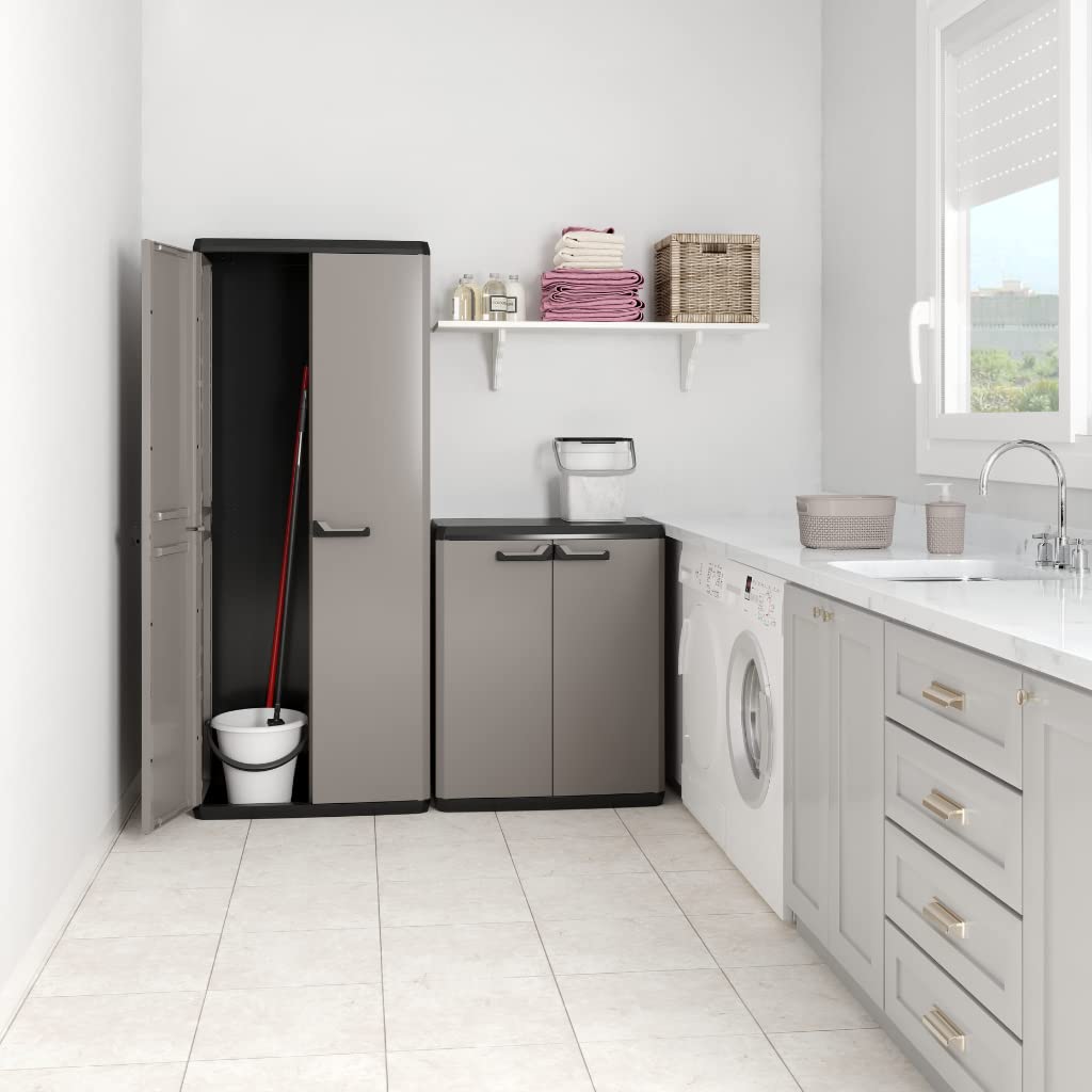 Keter Alto Più Closet, Made of Resin, Grey, 68 x 39 x 166 cm