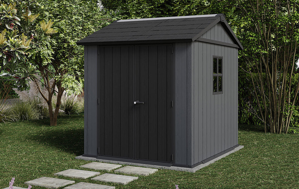 Newton Plus Shed 7.5x7ft - Grey