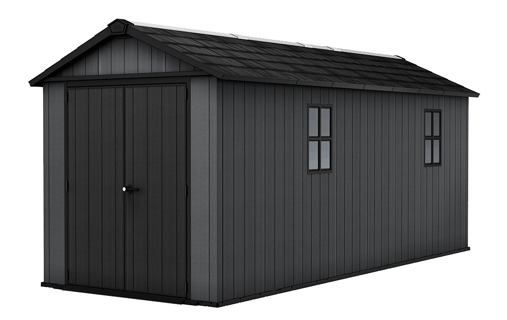 Newton Plus Shed 13x7.5ft - Grey