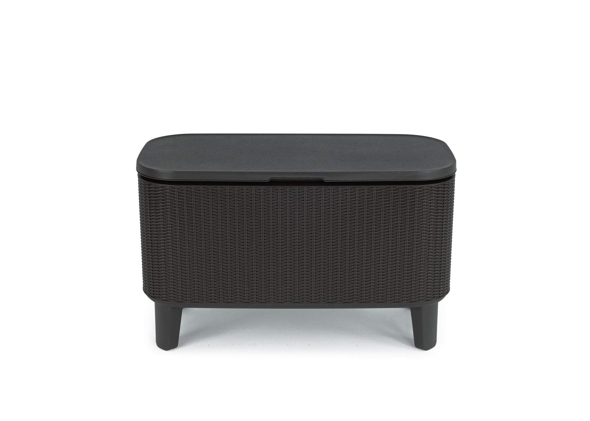 Keter Bevy BAR Cocktail Table, Polypropylene, Anthracite Grey