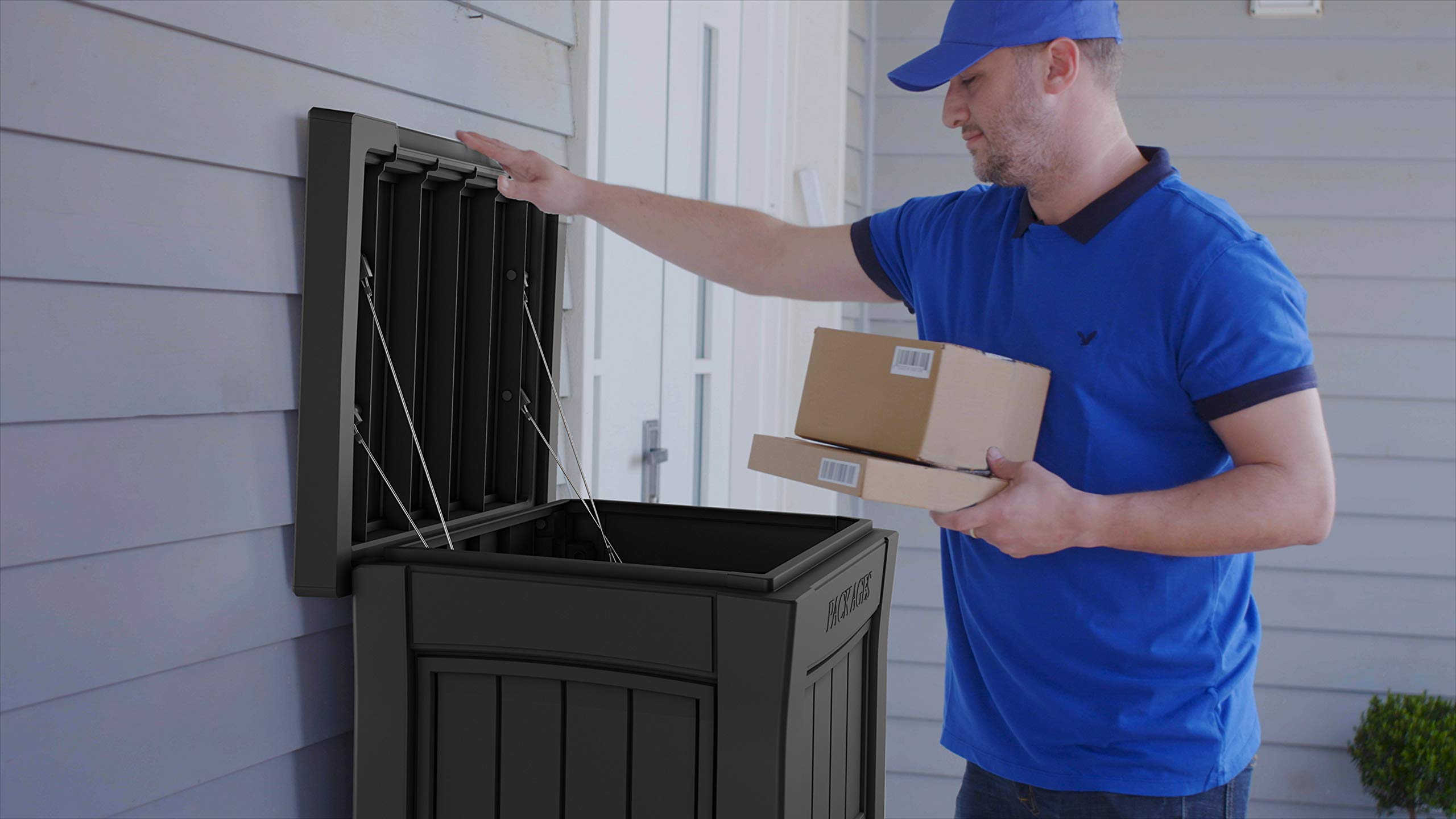 Keter Parcel Drop Box Graphite