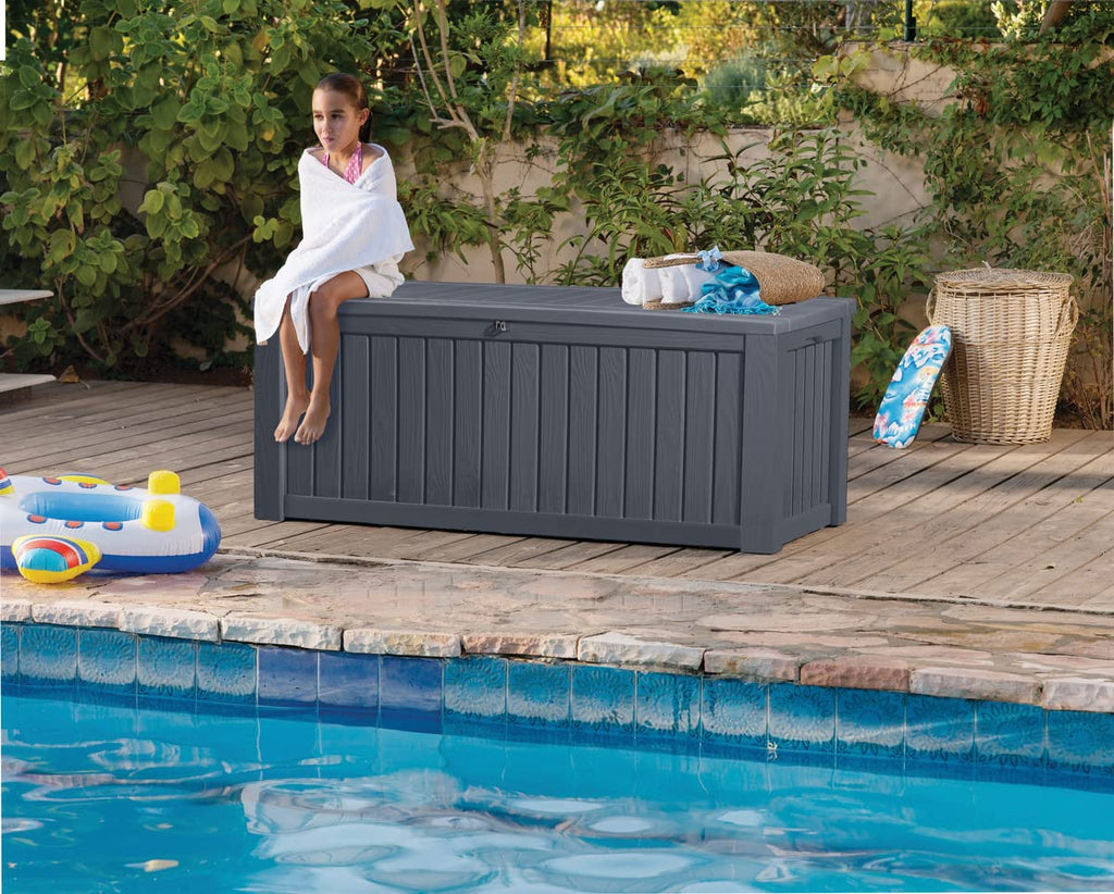 Keter pillow box Rockwood, Gray (Anthracite), 570L