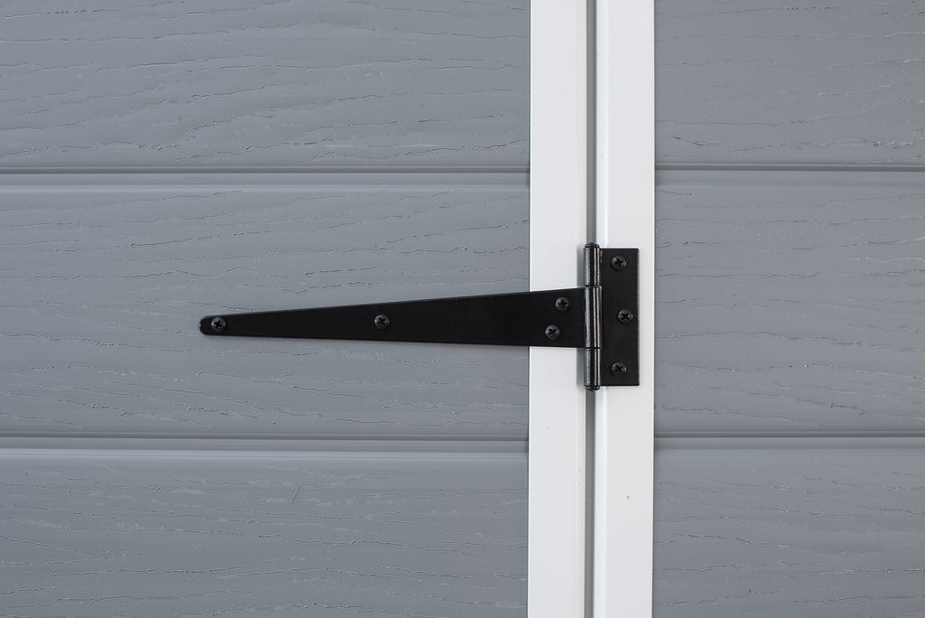 Keter Manor Pent Garden Storage Shed 6 x 6 feet - Grey, 200.6 cm*183.5 cm*183.0 cm