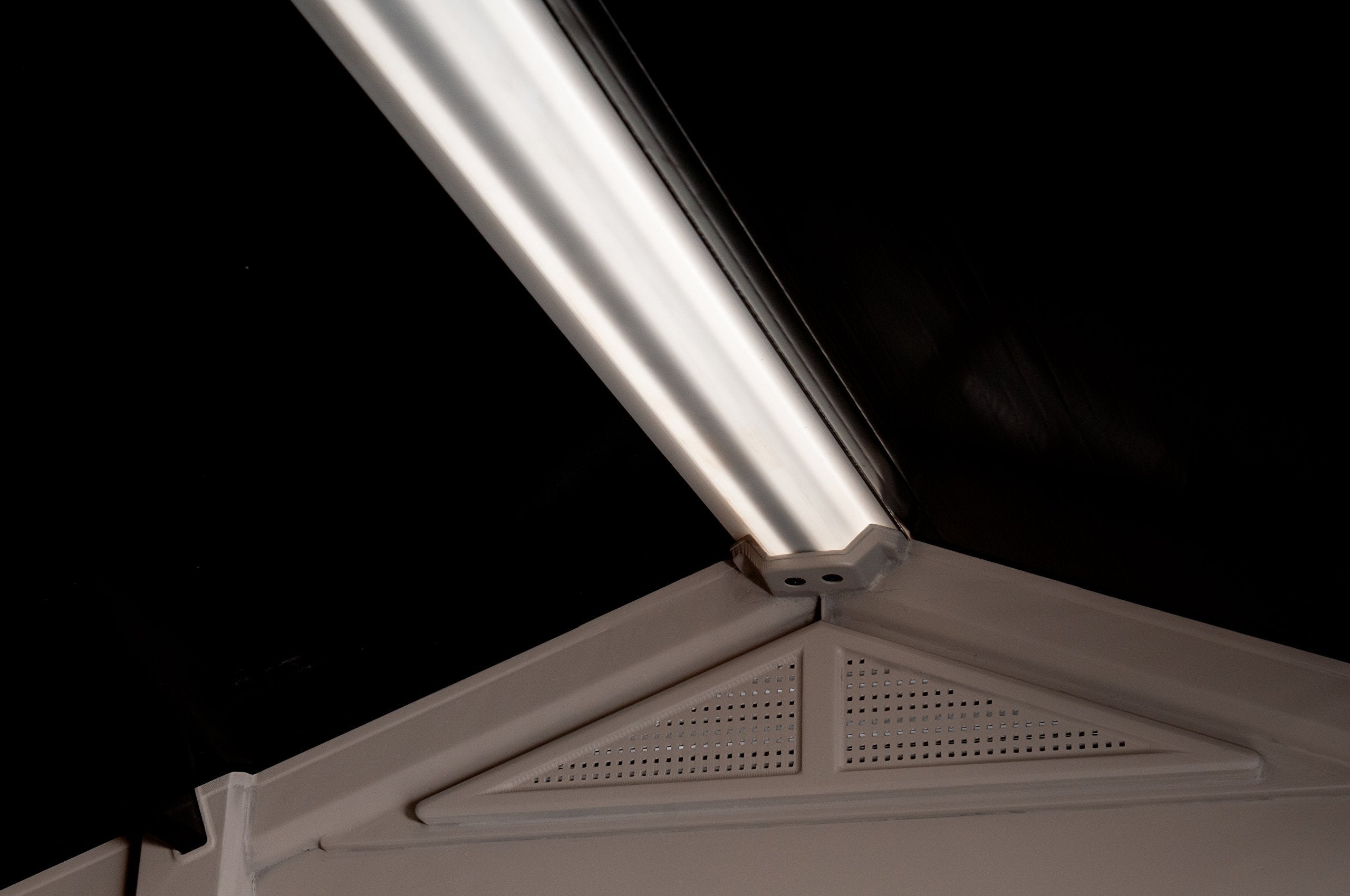 Keter Factor Outdoor Apex Double Door Garden Storage Shed 6 x 6ft Beige Brown Wood effect | Fade Free | All Weather Resistant | Safe and Secure | Zero Maintenance | 15 year Warranty