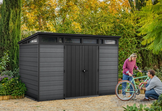 Cortina Shed 11x7ft - Grey
