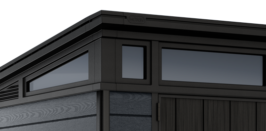Cortina Shed 11x7ft - Grey