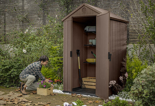 Darwin Shed 6x4ft - Brown