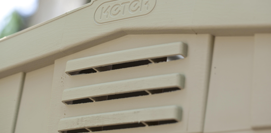 Factor Shed 6x6ft - Brown