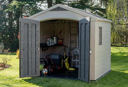 Factor Shed 8x8ft - Brown