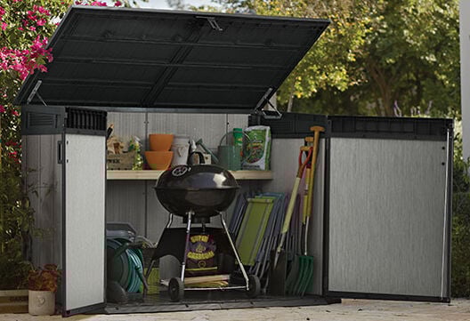 Grande Store 2020L Storage Shed - Grey