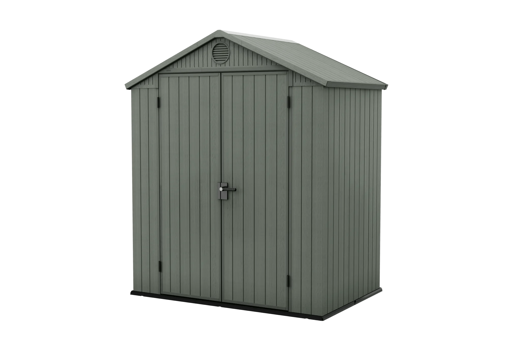 Darwin Shed 6x4ft Double Door - Green