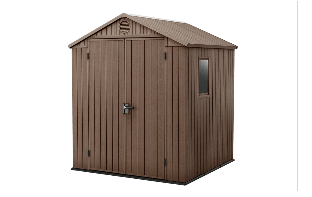 Darwin Shed 6x6ft - Brown