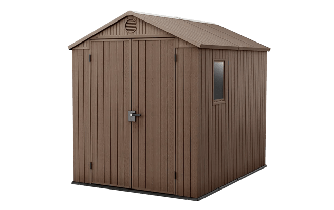 Darwin Shed 6x8ft - Brown