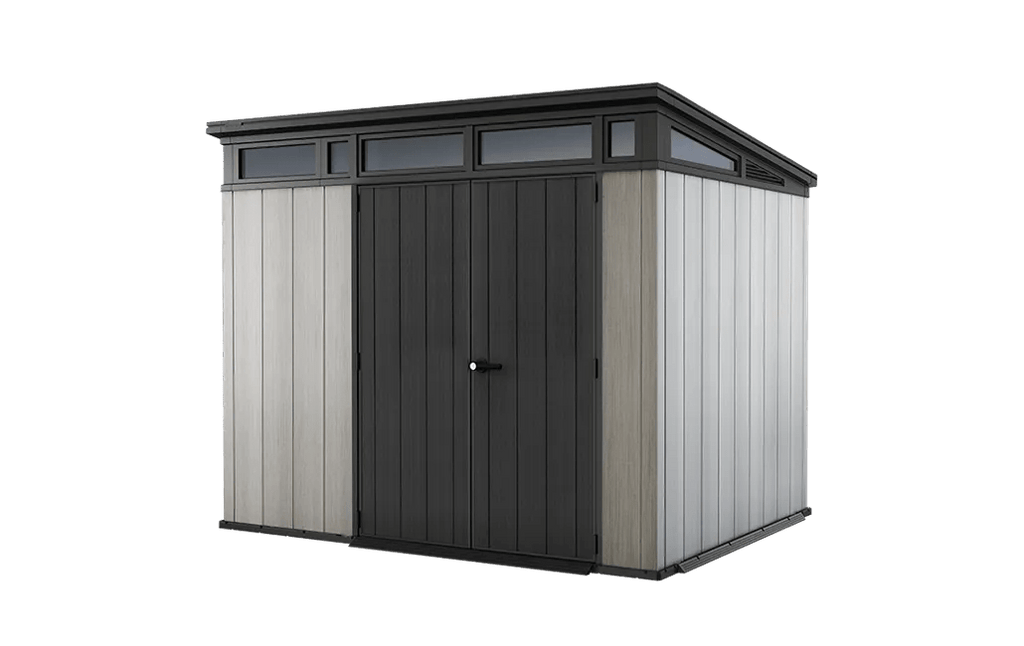 Artisan Pent Shed 9x7ft - Grey