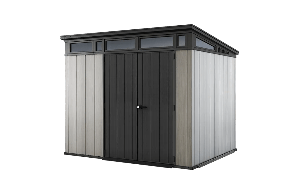 Artisan Pent Shed 9x7ft - Grey