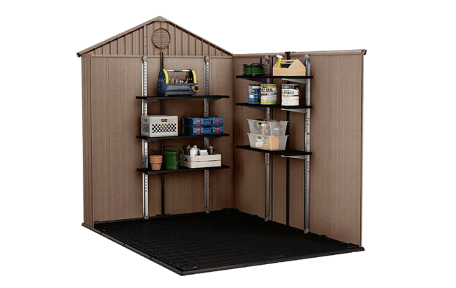 Darwin Shed 6x8ft - Brown