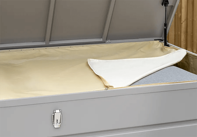 Kettler Large Aluminium Storage Box - Pebble