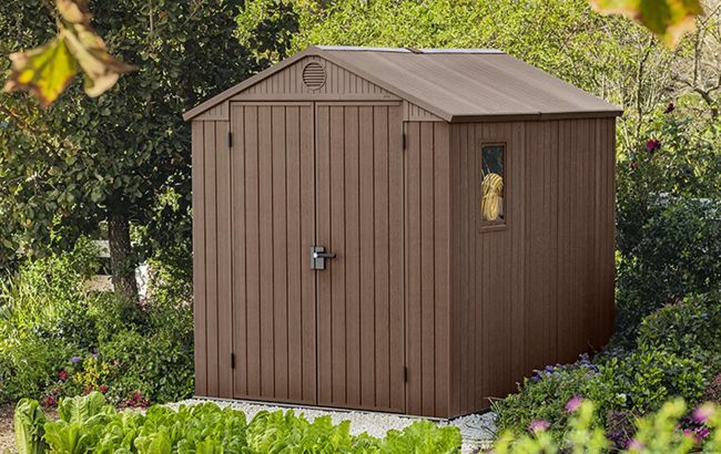Darwin Shed 6x8ft - Brown