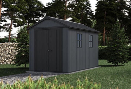 Newton Plus Shed 7.5x11ft - Grey