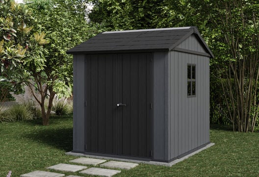 Newton Plus Shed 7x7.5ft - Grey