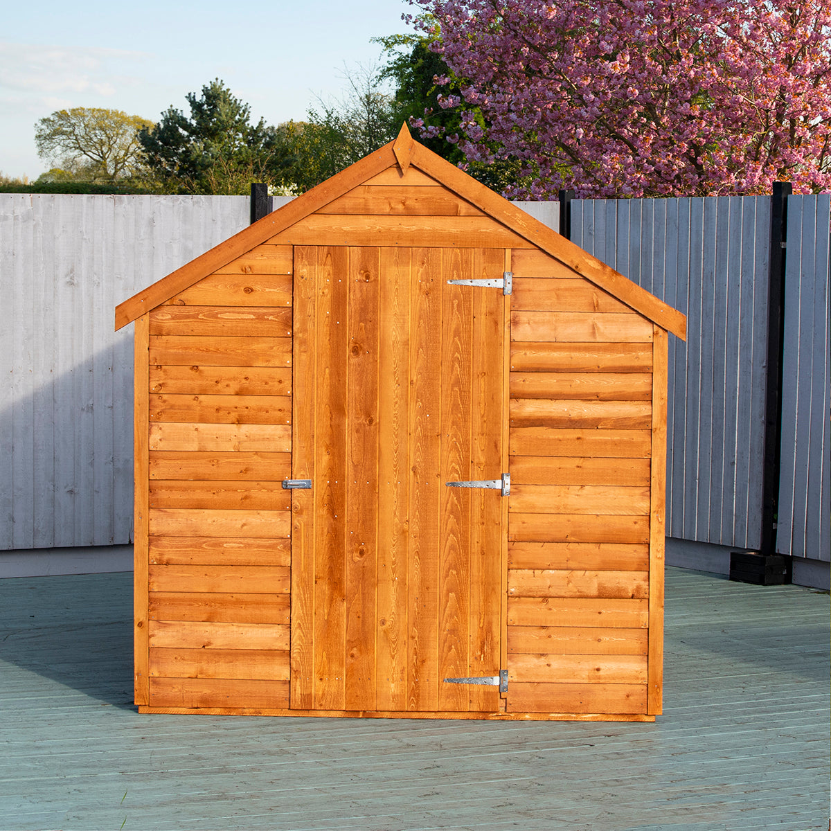 Shire Garden Value Overlap 8ft x 6ft Shed with Window