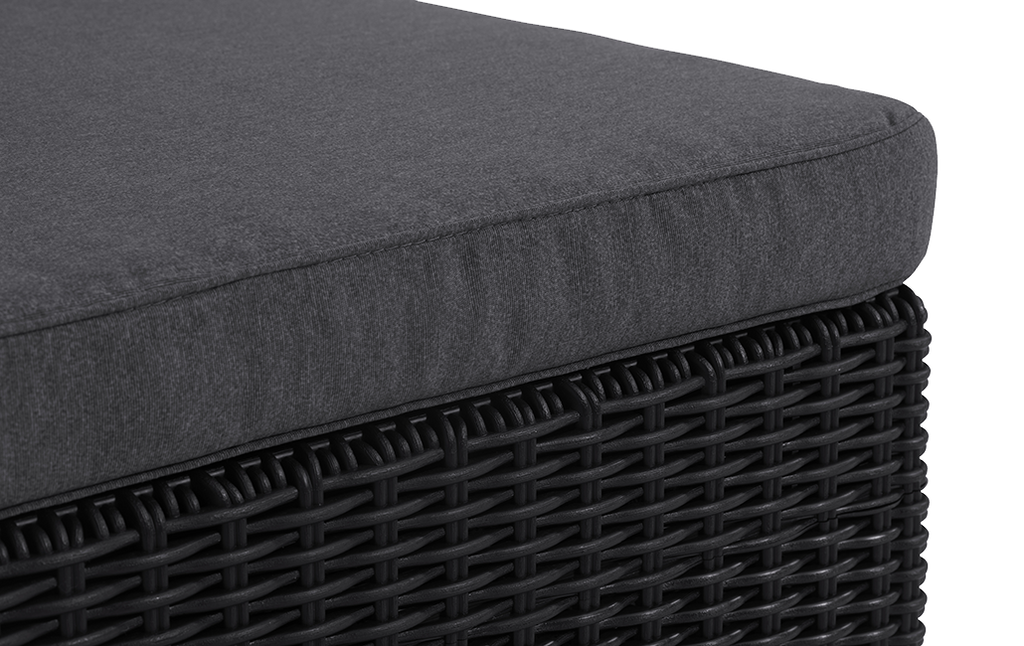 California 4 Seater Double Lounge Set - Grey