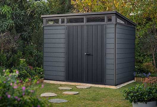 Cortina Shed 9x7ft - Grey
