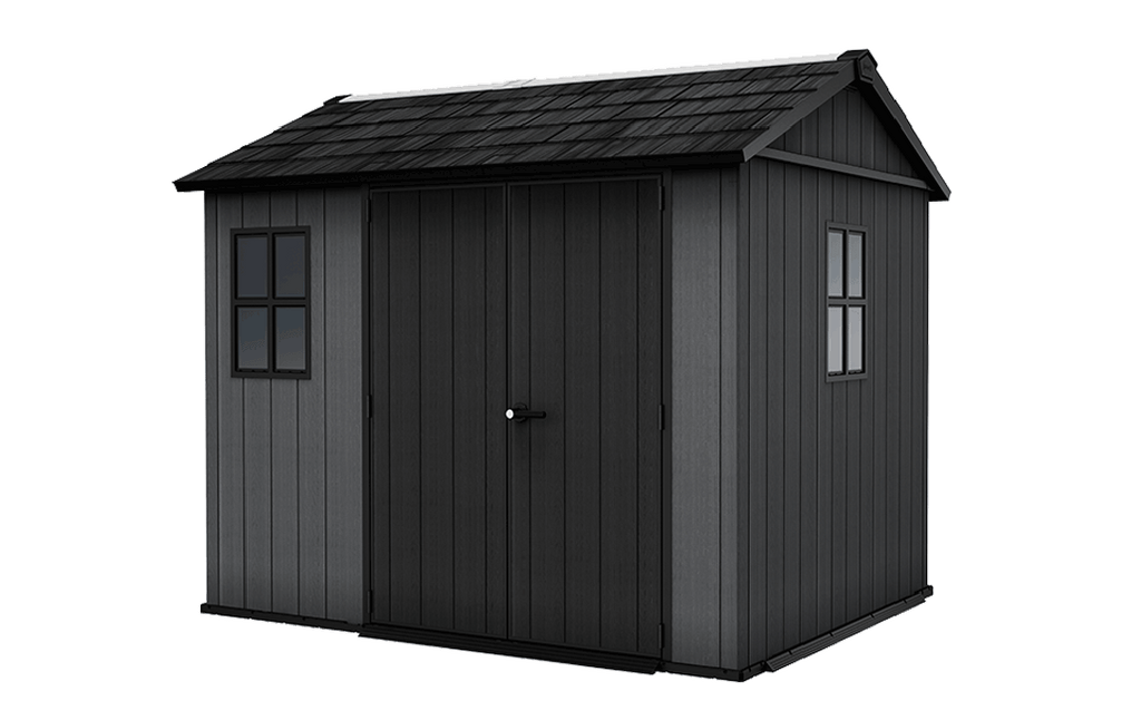 Newton Plus Shed 9x7.5ft - Grey