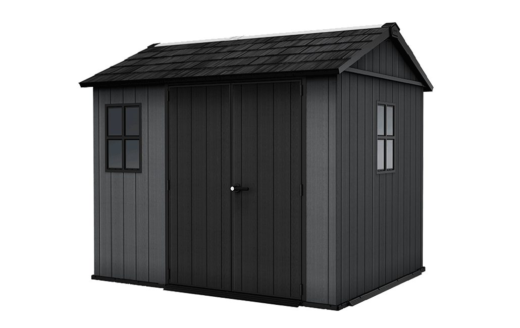Newton Plus Shed 9x7.5ft - Grey