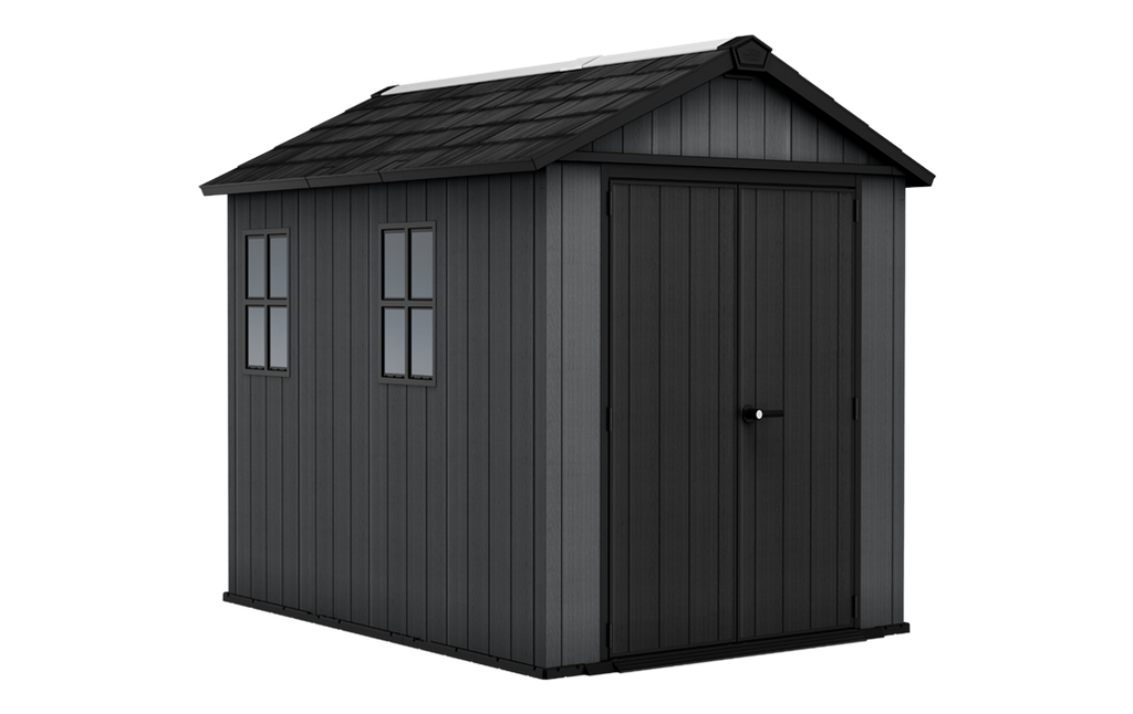 Newton Plus Shed 9x7.5ft - Grey