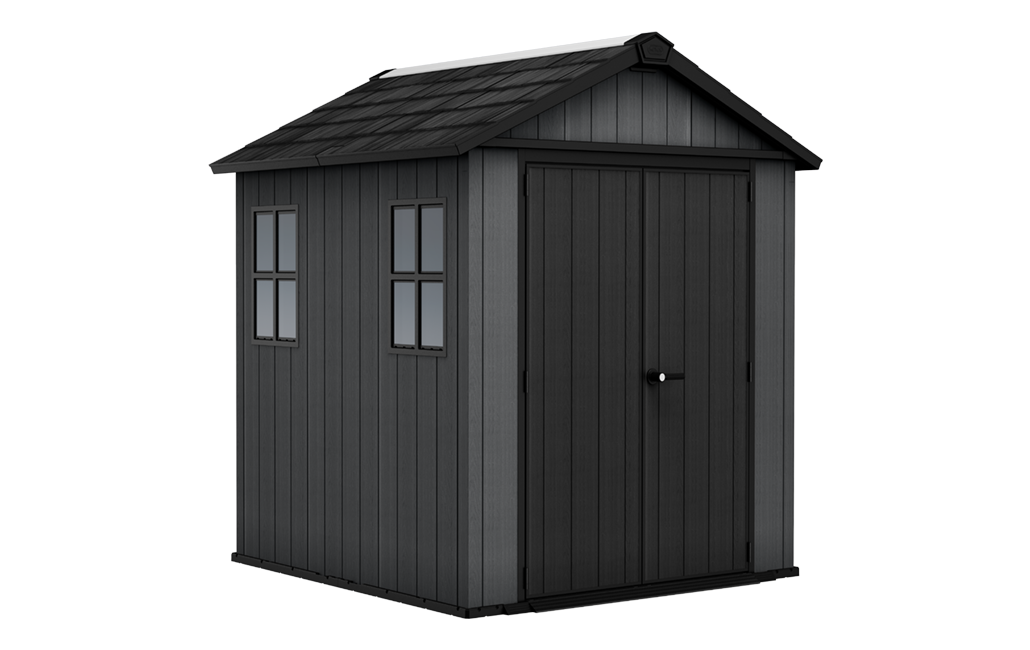 Newton Plus Shed 7x7.5ft - Grey