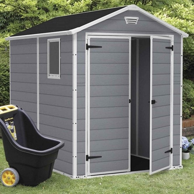Keter Manor Grey Shed 6X8