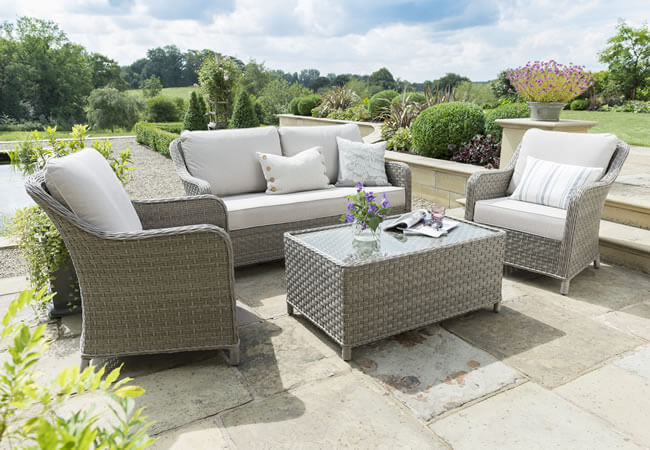 Kettler Charlbury Sofa Lounge Set with Signature Cushions