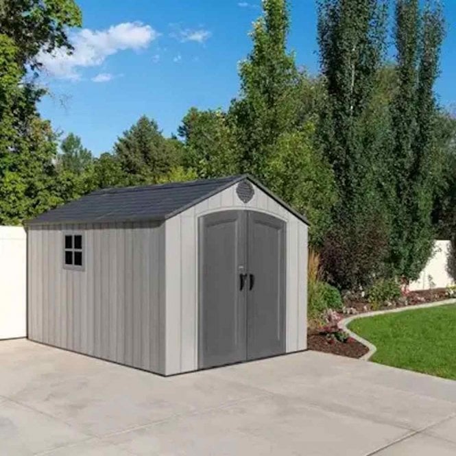 Lifetime Plastic Apex Shed 8X12.5