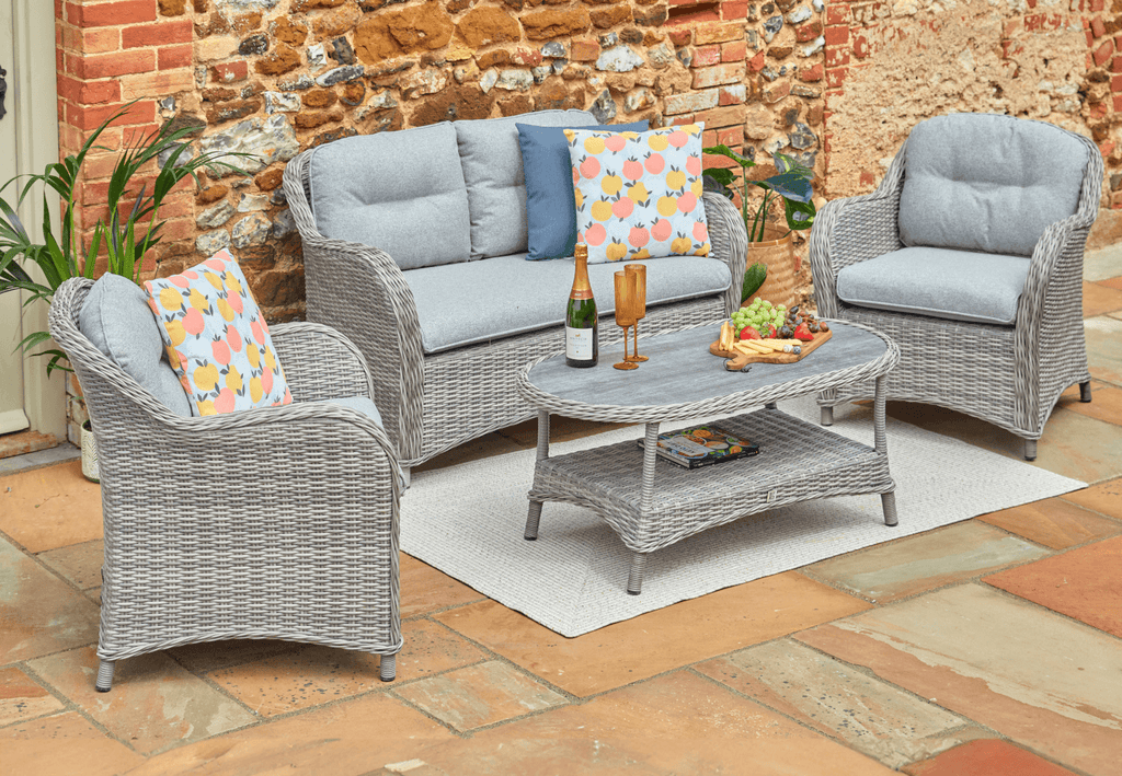 LG St Tropez Stone Sofa Lounge Set